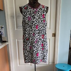 Ted Baker Pheebei Leopard Print Knit Dress US Size 5